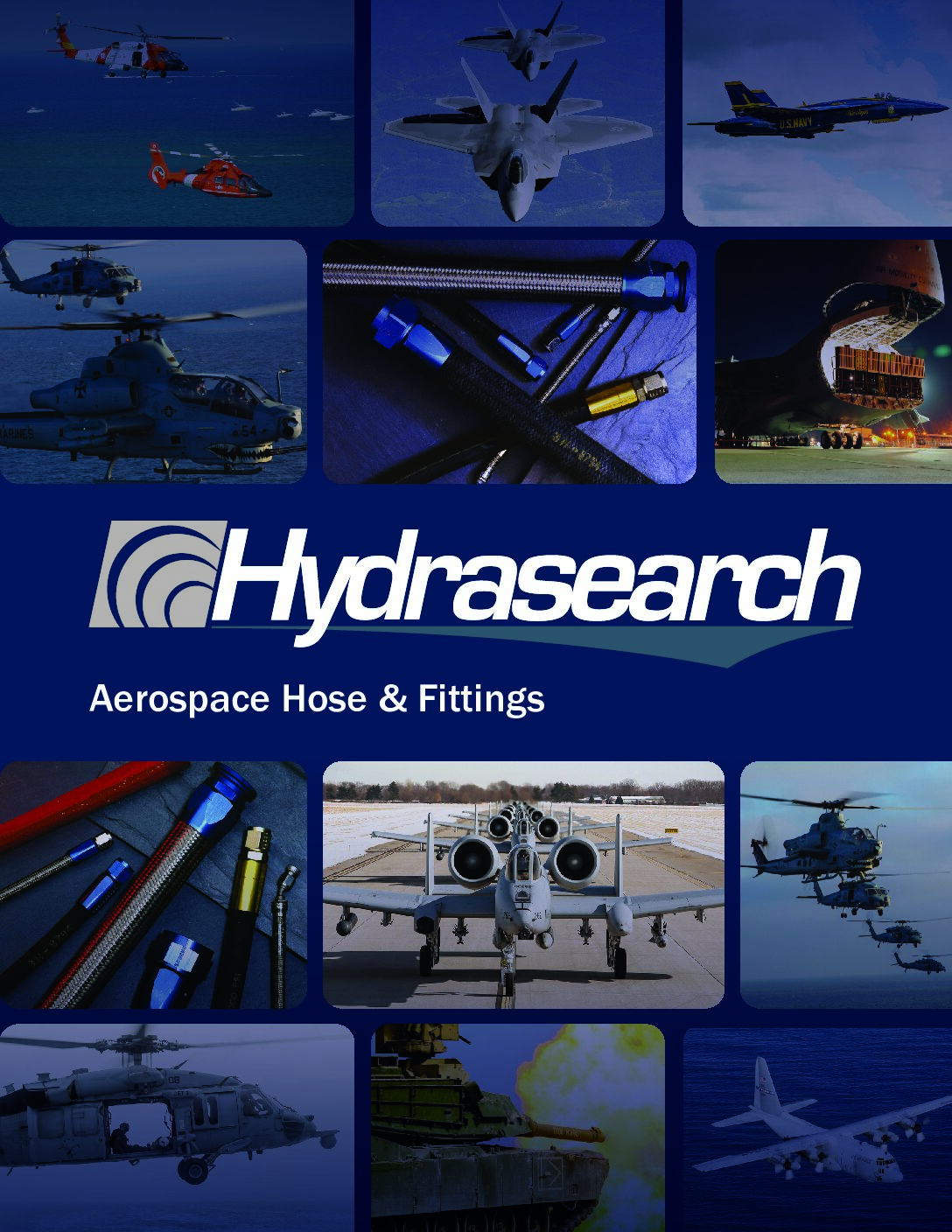 Hydrasearch - Flexibles et raccords aérospatiaux (Catalogue 222)